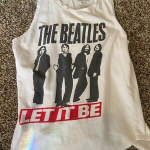 The Beatles White Cotton Apparel